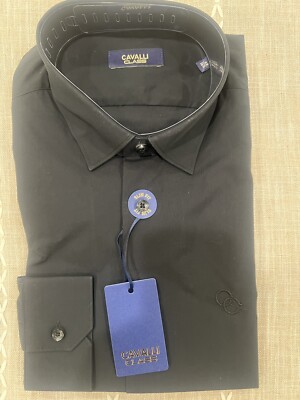 Cavalli Class Slim Fit Dress Shirt