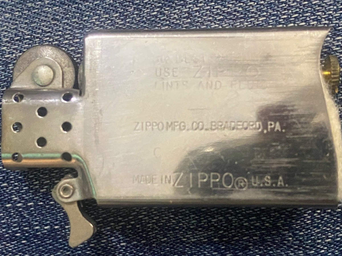 Rare Zippo Official Mercedes-Benz Collection Navy Zippo Lighter