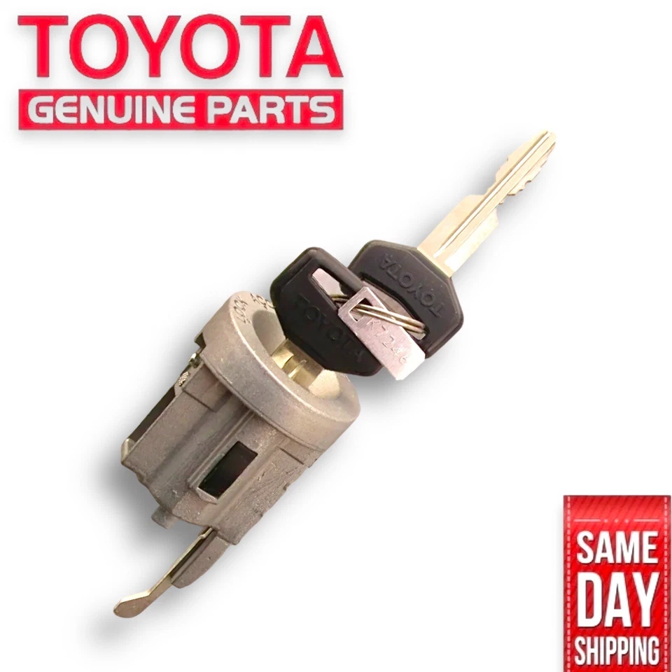 84 - 87 TOYOTA PICKUP LLAVE ENCENDIDO CILINDRO BLOQUEO INTERRUPTOR CON LLAVE OEM NUEVO Foto 2 de 4