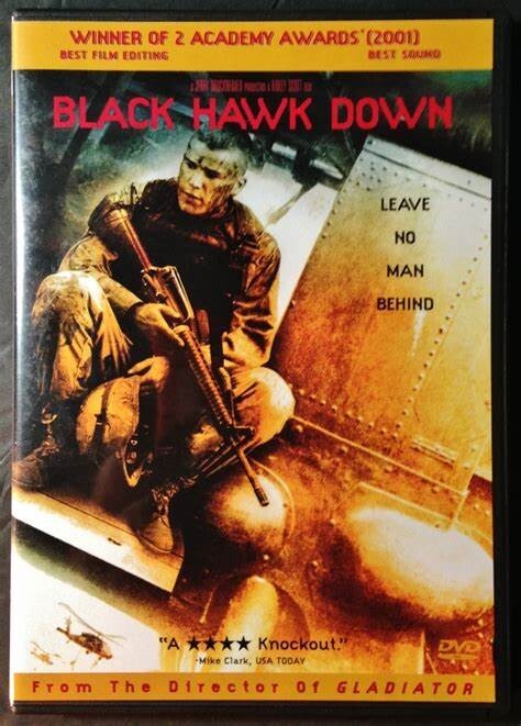 Black Hawk Down (2001, DVD)