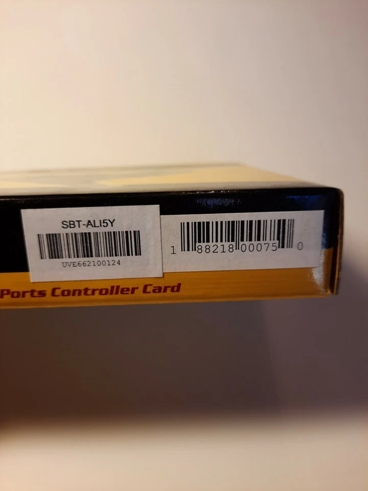 Sabrent Controller Card USB 2.0 Ali 4+1 Port Part # SB2AL15Y Setup Disc Included - Image 4 of 4