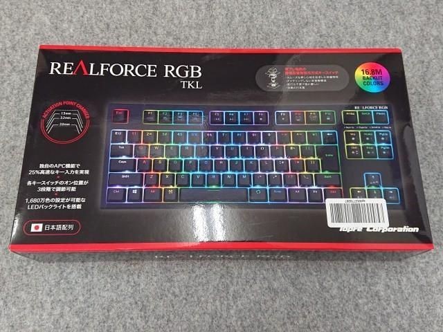Topre Realforce RGB TKL R2TLA-JP4G-BK JP 45g Wired Keyboard Topre Realforce RGB TKL R2TLA-JP4G-BK JP 45g Wired Keyboard
