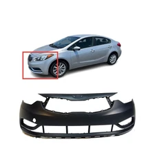 Front Bumper Cover for 2014-2016 Kia Forte EX LX SX 86511A7000 KI1000163