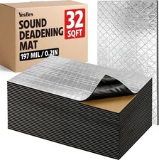 KILMAT 80 mil 32 sqft Car Sound Deadening Mat Butyl Automotive Sound Deadener Au