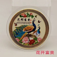 Peacock Commemorative Coin Metal Copper Plated Souvenir Collectible