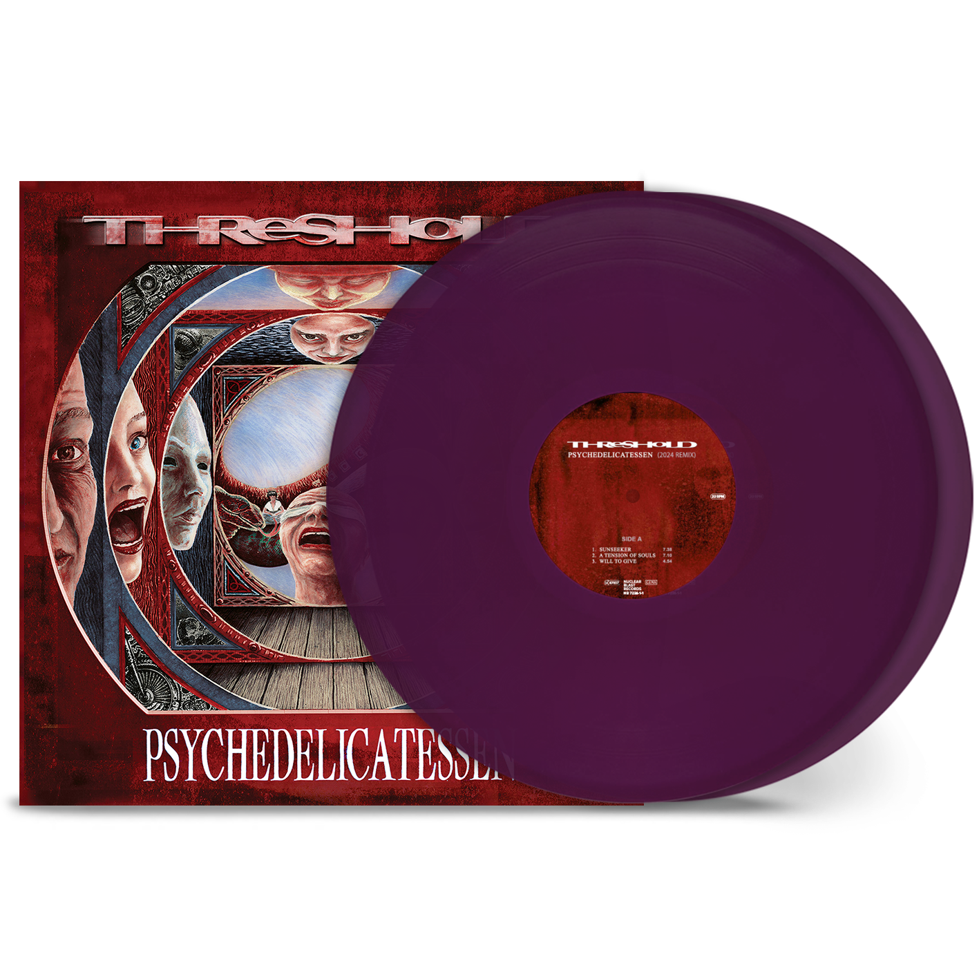 Threshold 'Psychedelicatessen' (2024 Remix) 2LP Transparent Violet Vinyl NEW