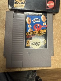 Clu Clu Land Game Black Box (NES)