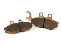 BremsbeläGe -POLINI Sintered 76,8X41,8/96,9X41,2Mm- Heng Tong (Ø12Mm) - GTS300 H