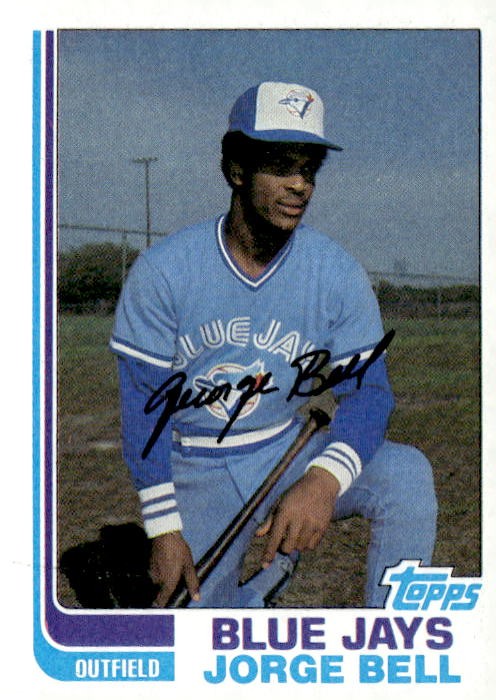 1982 Topps #254 Jorge Bell