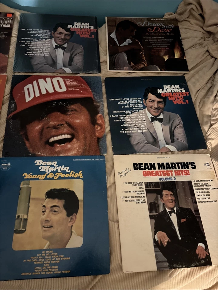 Dean Martin and Frank Sinatra LP Record Collection Lot Of 23 Foto 3 de 4
