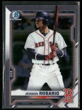 Jeisson Rosario 2021 Bowman Chrome Prospects #BCP-37 Boston Red Sox