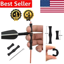 Bowfishing & Archery Essential: Soft Rubber Finger Savers, Sizes 0.9/1.8 Inch