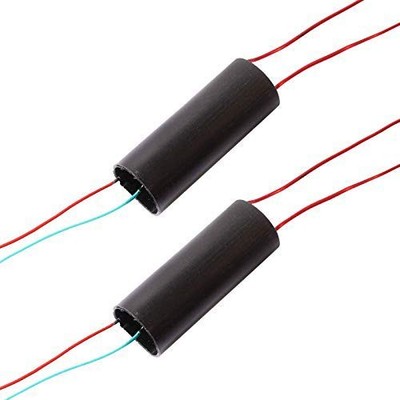 DEVMO 2PCS DC 3V-6V to 400kV 400000V Boost Step-up Power Module 2, Red