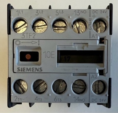 Siemens Leistungsschütz / 4kW / 24V DC / 1x NO / 3TF2010-0BB4