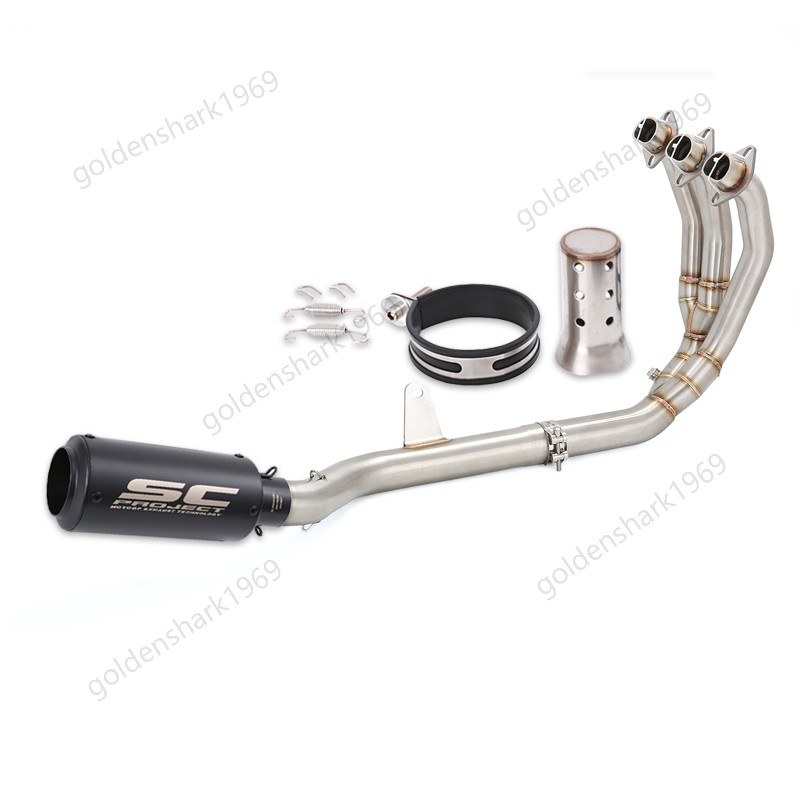 Tiger 660 2021-2025 for Triumph Trident 660 Exhaust System Header Muffler Pipe