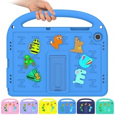 Kids Case For Samsung Galaxy Tab A9 Plus/A11 Tablet EVA Shockproof Stand Handle