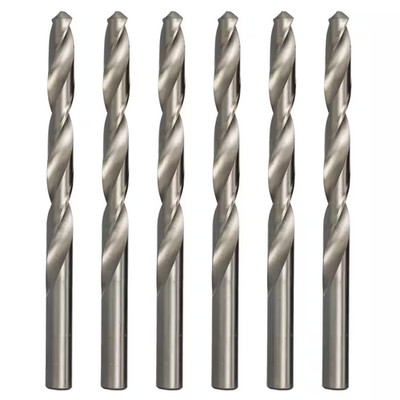 21/64 In. High Speed Steel General Purpose Twist Drill Bit with Bright Finish (6