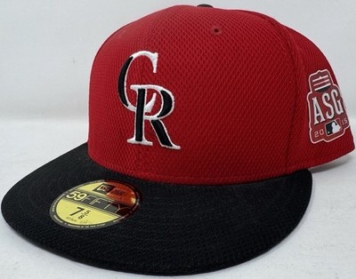 New Era Colorado Rockies 2015 Home Run Derby AG All Star Hat Red 7 5/8 NEW