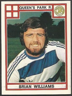 Panini Football 78 #324 - Queens Park Rangers - Brian Williams