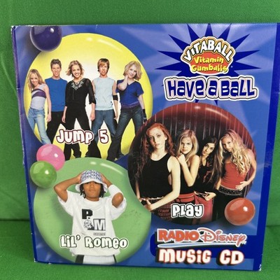Vitaball Radio Disney Promo Music CD Jump5 Play Lil Romeo Have A Ball 2000s