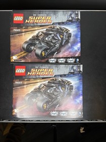 Lego DC Comics Super Heros The Tumbler 76023-Pre Built- Manual And Mini Figs Inc