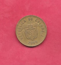 COLOMBIA KM285.2 2008 100 PESOS VF VERY FINE NICE RECENT COIN