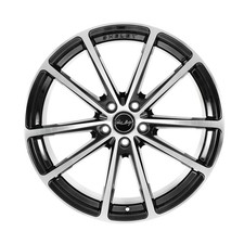 Carroll Shelby Wheels Cs10 - 20 X 9.5 In. - 37mm Offset - Black Machined Carroll Shelby Wheels Cs10 - 20 X 9.5 In. - 37mm Offset - Black Machined