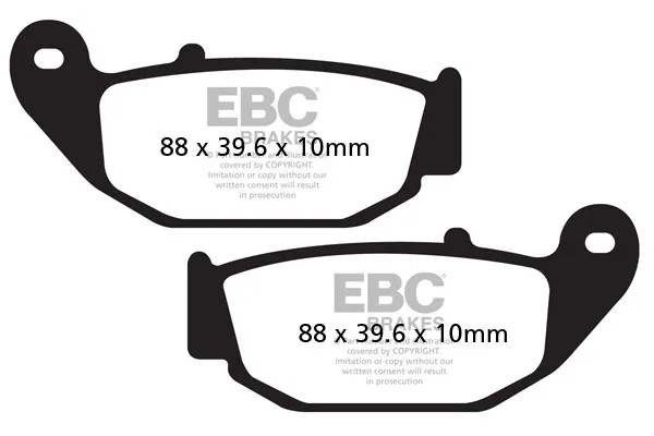 Organische BremsbeläGe Fa EBC Serie Honda Cb/Msx/Grom/Cbr Suzuki Gsx-R/Gsx-S-image