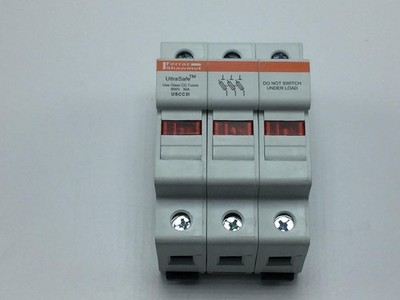 Ferraz Shawmut USCC3I Mersen Ultrasafe Fuse Holder, 30A 600V Class CC 3-Pole