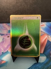 Pokémon TCG Grass Energy Reverse Holo EX Ruby & Sapphire 2003 # 104/109 Vintage  on eBay