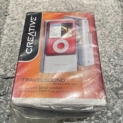 Creative Labs 51MF5110AA001 TravelSound i80 180Hz-20kHz Silver Docking Speakers