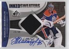 2009-10 SP Game Used Edition Inked Sweaters 25/50 Nikolai Khabibulin Auto 0m0