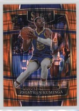 2021-22 Panini Select Concourse Orange Flash Prizm Jonathan Kuminga #28 1o9v