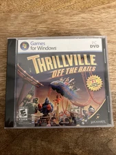 Thrillville Off The Rails Video Game Pc Cd-Tom E-Everyone (Factory Sealed) 
