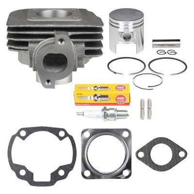 50ccm Zylinder Set + Stehbolzen Zündkerze für Suzuki Pegasus TGB Morini AC