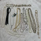 Pearl Costume Jewelry Vintage To Now Necklaces Lot Of 10 some signed
