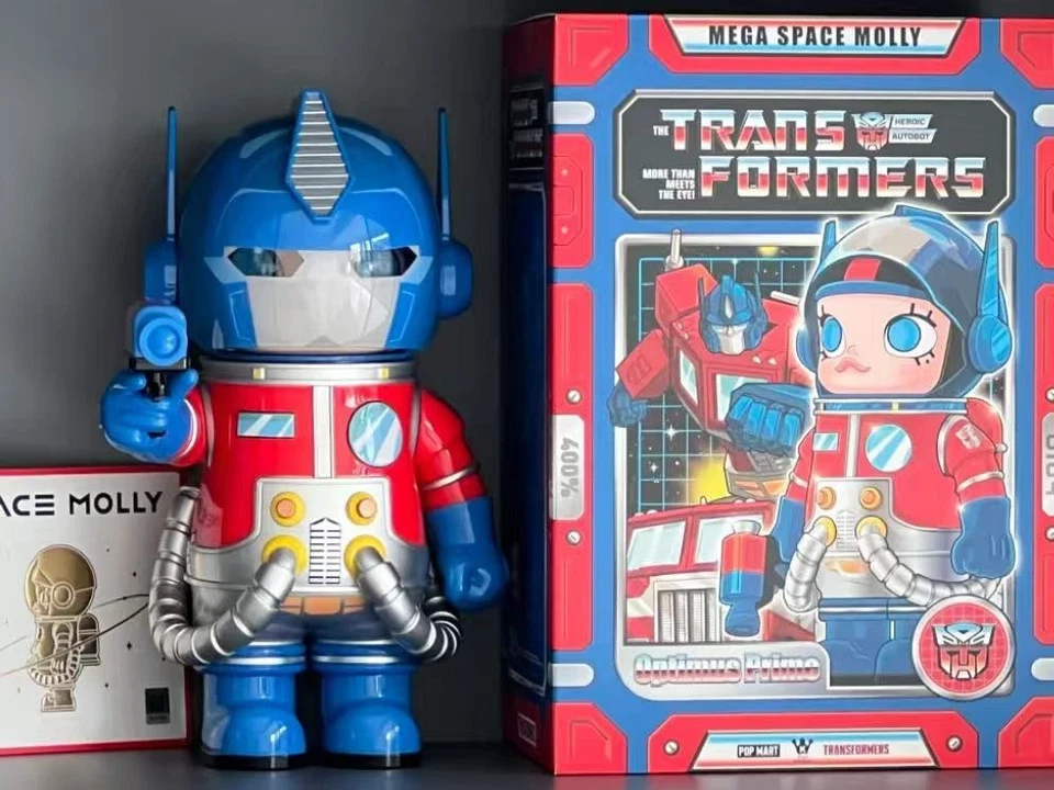 Auténtico MEGA SPACE MOLLY 400% OPTIMUS PRIME Nuevo Sellado Juguete Regalo Foto 2 de 4