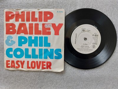 PHILIP BAILEY & PHIL COLLINS**1984 EASY LOVER 7'' SINGLE**VERY GOOD CONDITION 