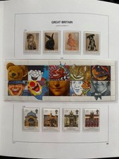 Stanley Gibbons GB Luxury Davo Album Vol III, 1990 to 1999 Complete MNH 67 pages