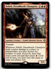 MTG Neheb, Dreadhorde Champion R War of the Spark 140 LP