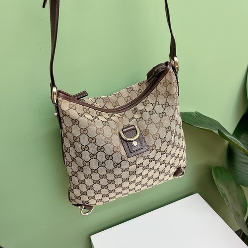 Gucci Pre-Owned Authentic Crossbody Bag Monogram 28*28*5 Free Tracked Shipping