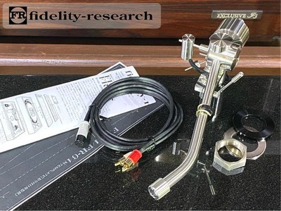 Fidelity-Research FR-64S Tonearm With Phono Cable Weights Serviced Tested