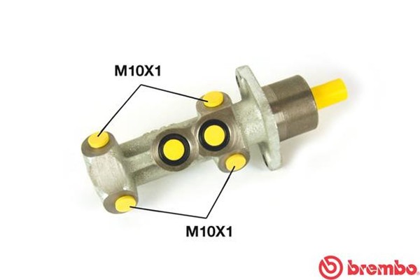 Brembo Hauptbremszylinder M 23 041 FüR Punto Fiat Gusseisen 10 X 1 4 16V 188 233-image