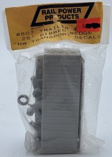 Rail Power 807 Ho Scale 28 Ribbed Wedge Nw Transport Decal Trailer