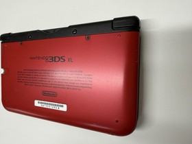 Nintendo 3DS XL Red Console Handheld w/ Charger & 4GB SD Card (USA) Refurbished