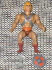 MOTU Vintage 1981 Mattel He-Man Action Figure with Gray Axe & Round Shield