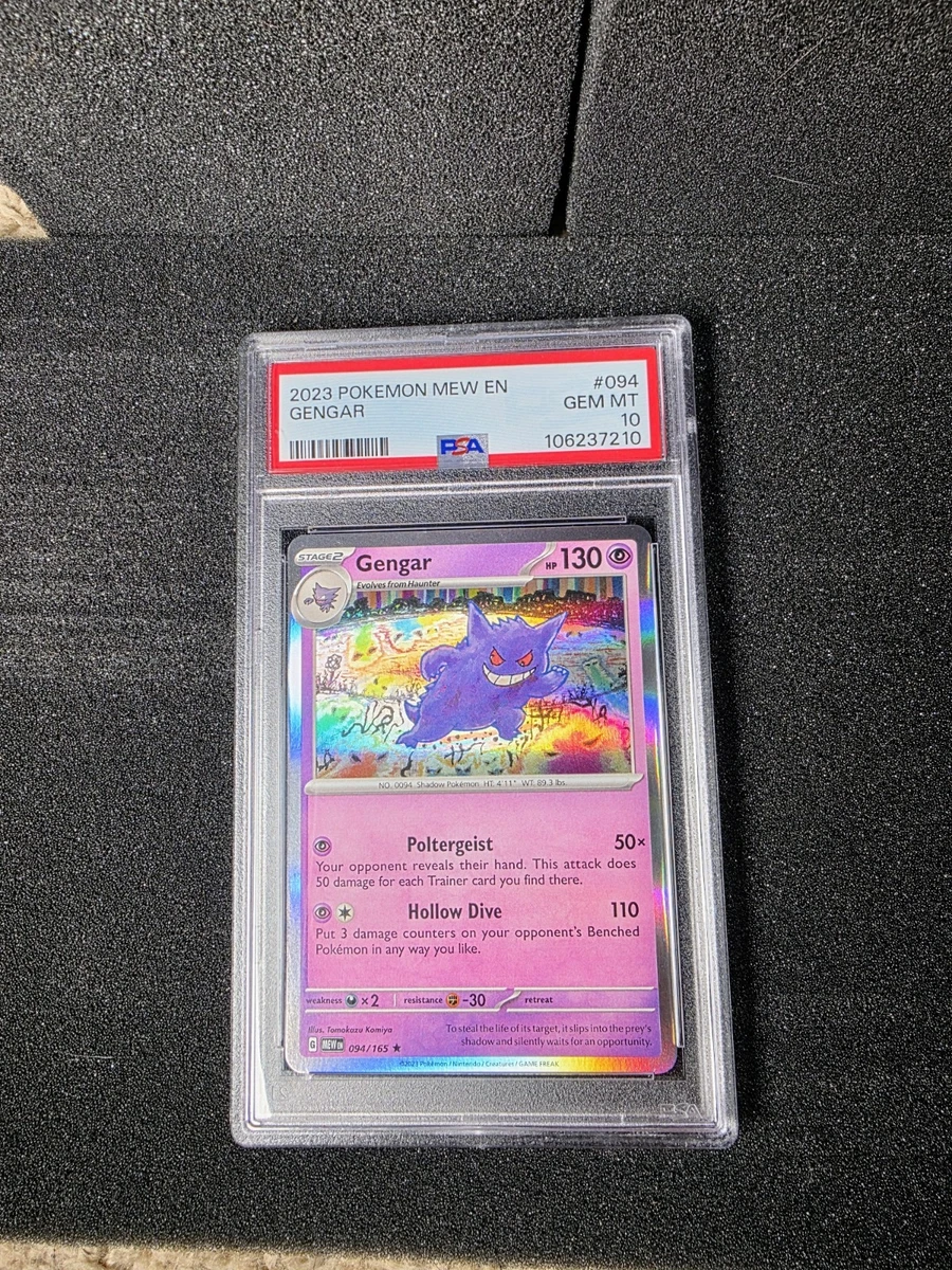 Mew Pokémon TCG Professional Sports Authenticator (PSA) Grade 10