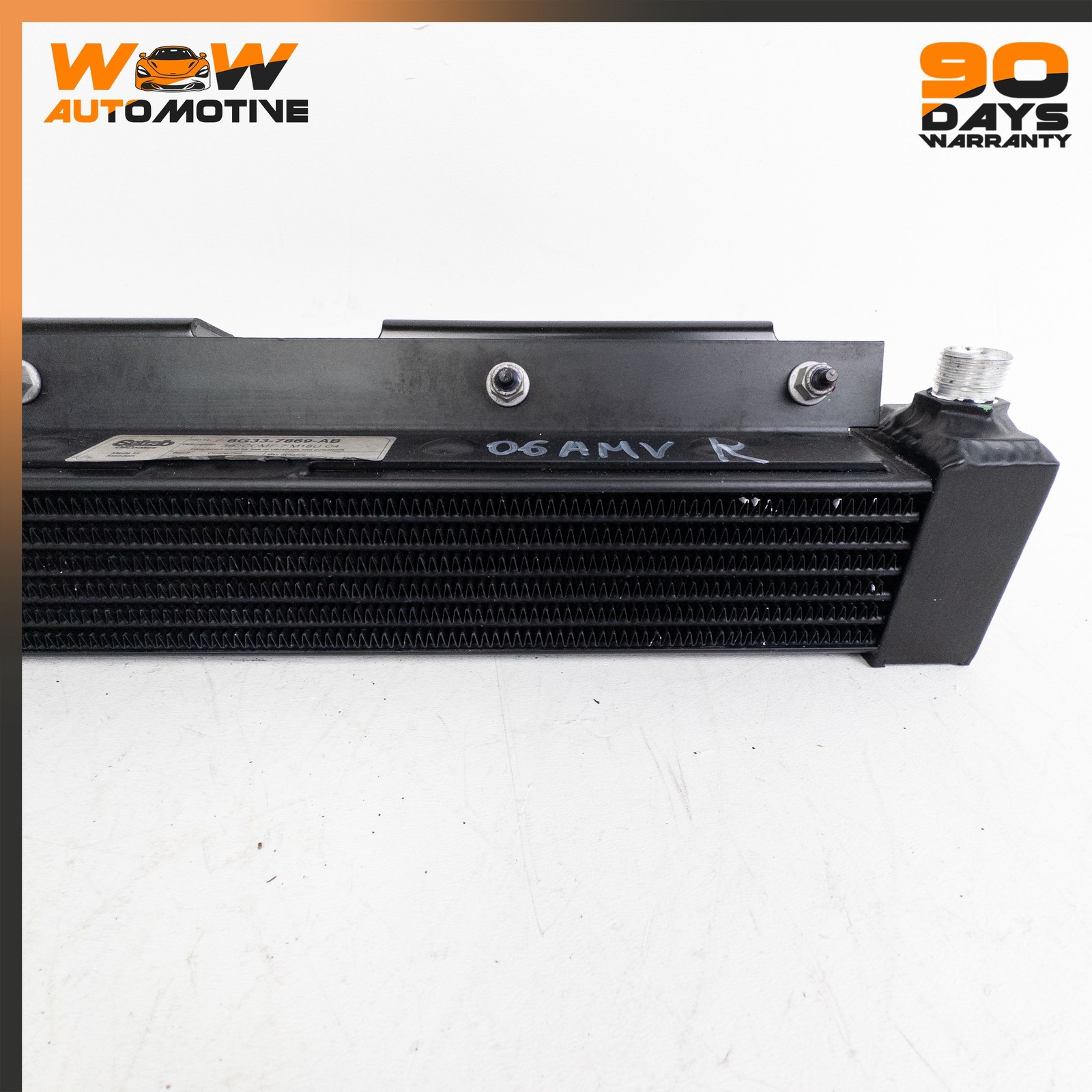 06-16 ASTON MARTIN V8 VANTAGE 4.3L ENGINE MANUAL TRANSMISSION OIL COOLER OEM