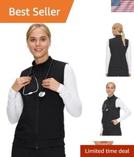Scrubs Vest for Women   Cozy Scrubs Comfort F...