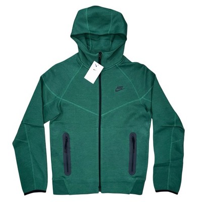 Nike Tech Fleece Windrunner Gorge Green Ful Zip Hoodie Jacket, Size S FQ1883-341